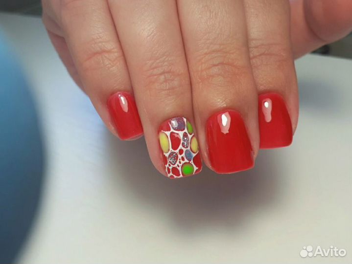 Маникюр и педикюр. Покрытие гель-лак. На дому