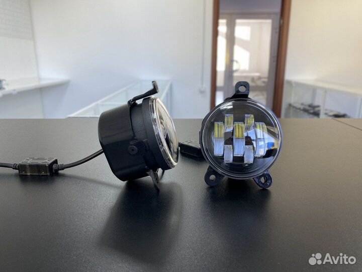 Светодиодные птф 70W LED приора,Газель