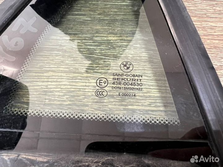 Стекло двери прав. зад. BMW X6