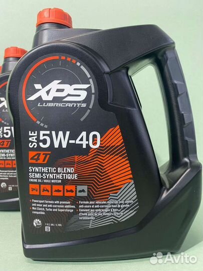 Масло моторное для BRP 5w40 XPS lubricants