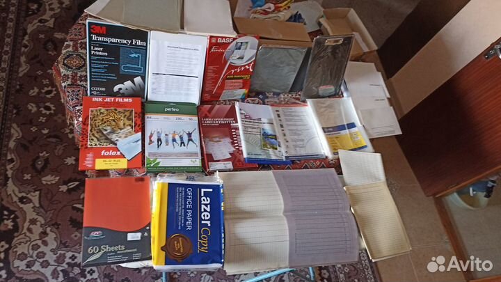 Бумага,транспарант,файл,папки,бейдж,канц,факсбумаг