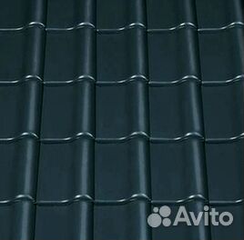 Керамическая черепица Creaton Titania nuance, черн