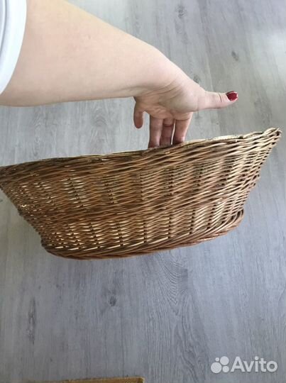 Корзина плетеная