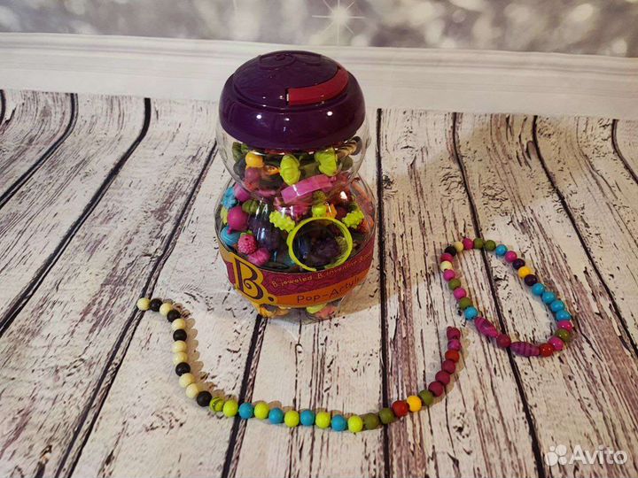 Набор бусин Battat Pop-Arty 500 шт