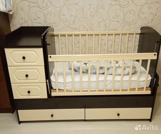 Детская кроватка 3 в 1