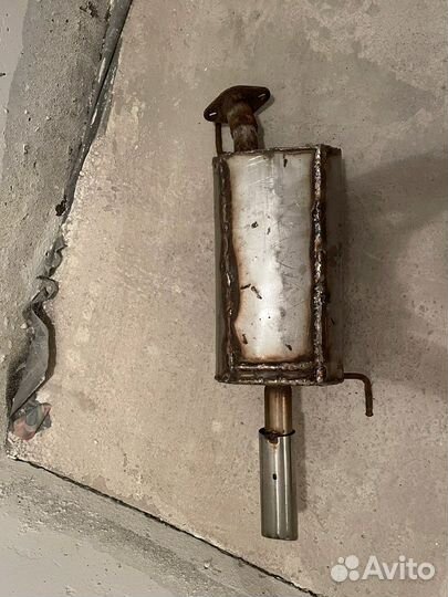 Глушитель на Nissan Juke