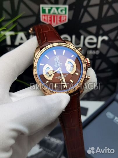 Безумной красивые мужские часы Tag Heuer