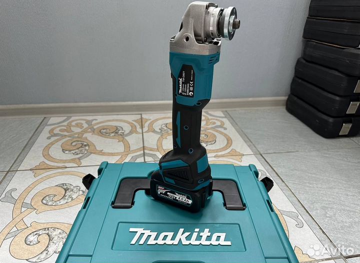 Аккумуляторная болгарка Makita 125мм (Арт.13885)