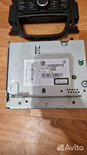 Магнитола opel astra j