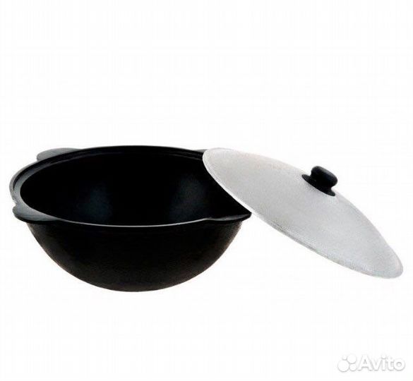 Казан чугунный узбекский