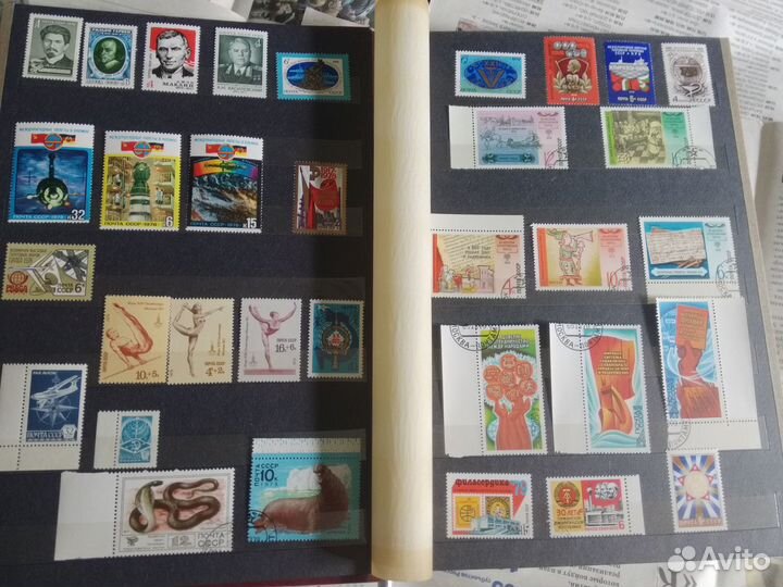 Альбом с марками СССР