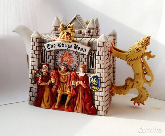 Коллекционный фарфоровый чайник Англия