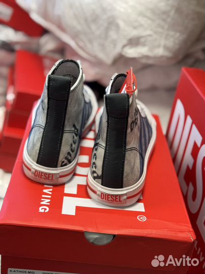 Высокие мужские кеды diesel S-athos MID