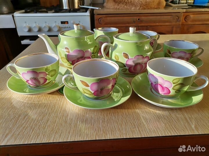 Редкий Чайный сервиз 