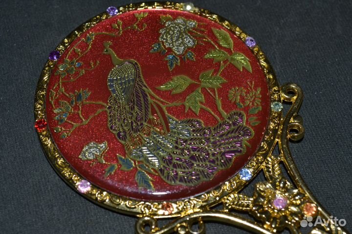 Декоративные зеркальце+расческа