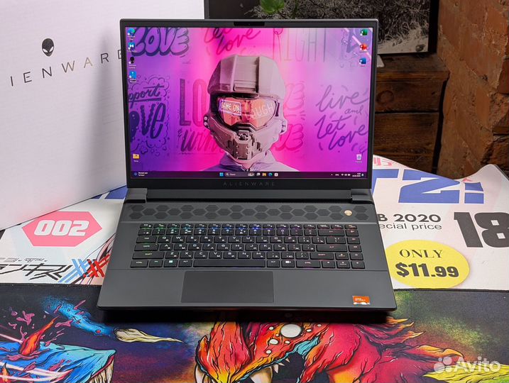 NEW Alienware M16 RTX4080/ R9 7845HX/ 2,5k