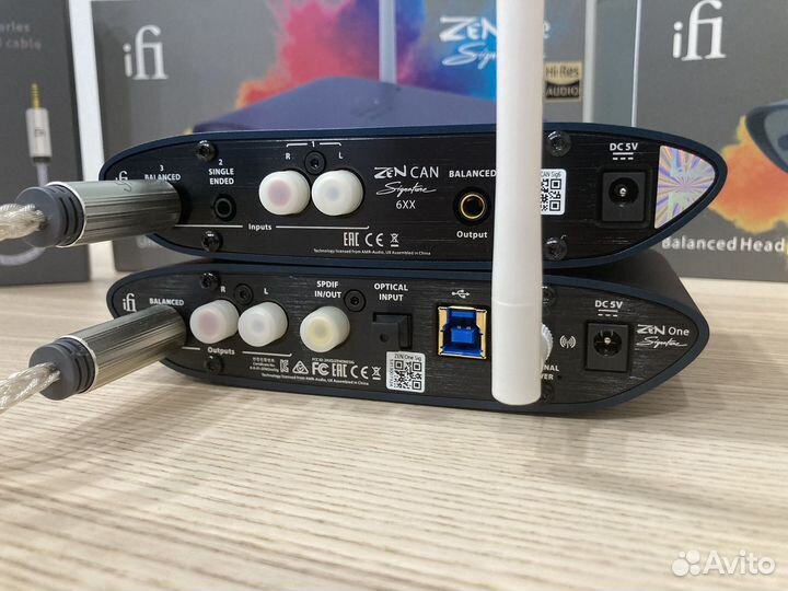 Цап + усилитель iFi audio ZEN Signature Blue