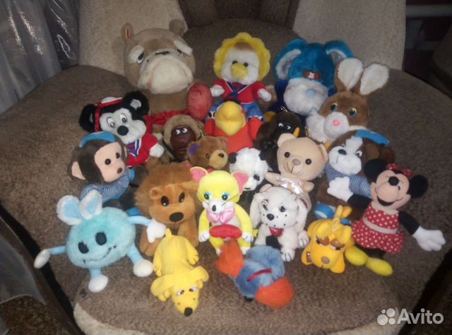 Мягкие игрушки пакетом