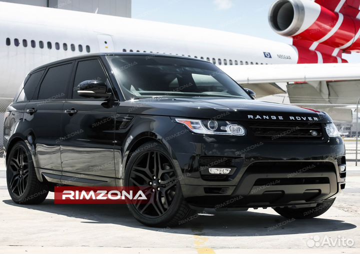 Кованые диски R23 на Range Rover Sport