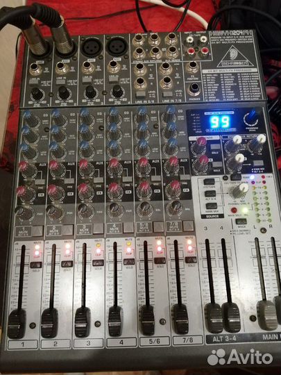 Колонки(JBL) и микшерный пульт behringer pro