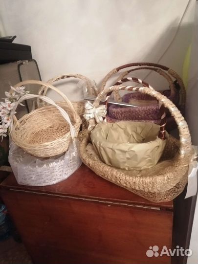 Свадебные аксессуары набор корзин