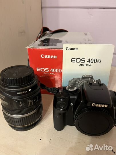 Зеркальный фотоаппарат canon 400d
