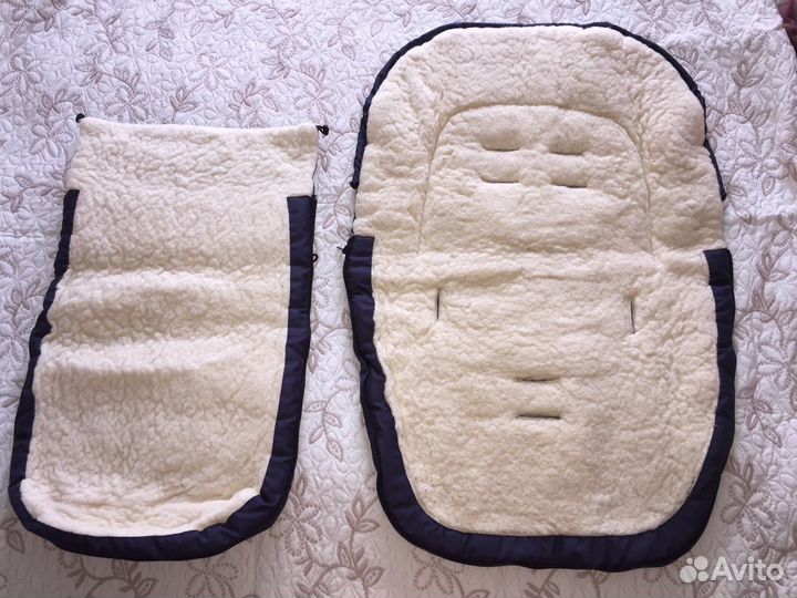 Конверт в коляску/санки на овчине Zaffiro, зима