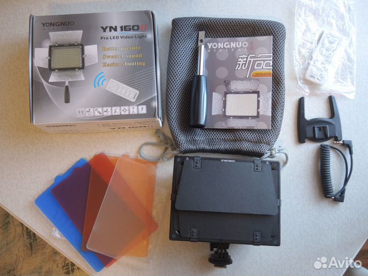 Накамерный свет Yongnuo YN-160 II LED