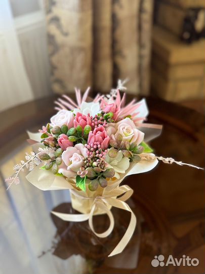 Букет из мыла на выпускной. Учителям, воспитателям