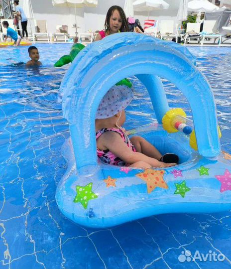 Круг с навесом для малышей