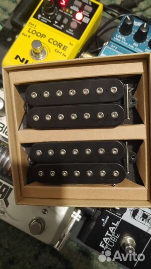 DiMarzio fusion edge7 сет звукоснимателей обмен