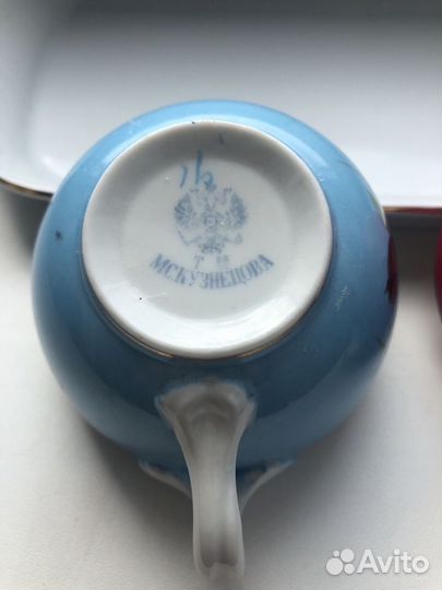 Фарфор Чашка Кузнецов