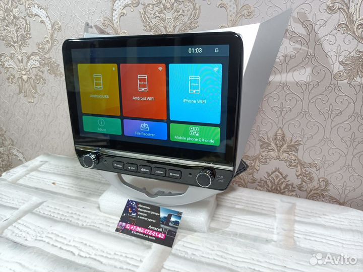 Магнитола Hyundai Solaris андроид новая