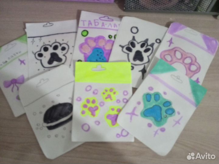 Бумажные сюрпризы Таба лапки