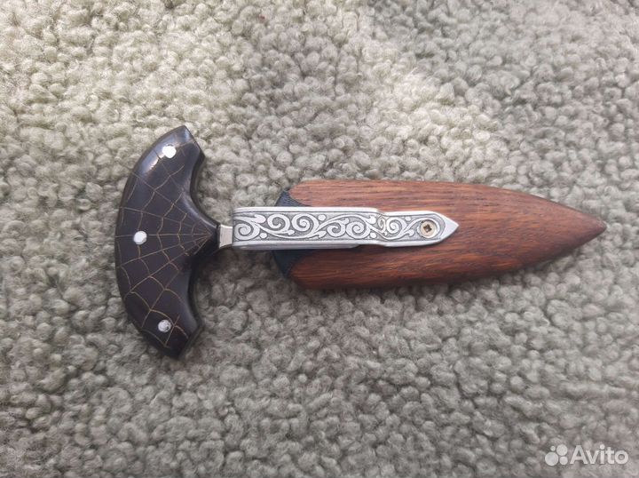 Тычковый нож дамасск