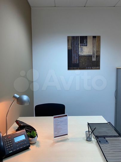 Офис, 15 м², с готовой отделкой и мебелью