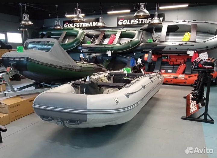 Лодка пвх Golfstream Патриот MF 430 light jet