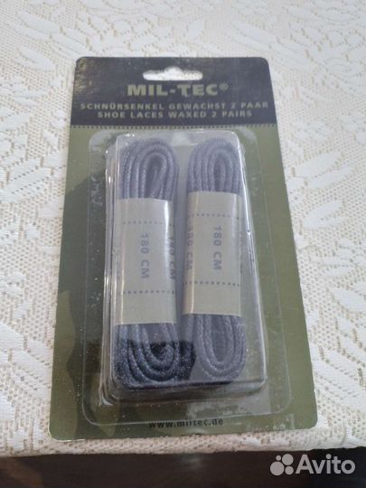 Шнурки Mil Tec вощеные. В ассортименте