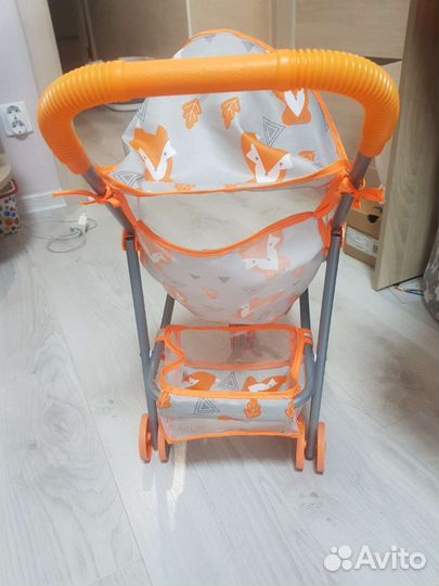 Коляска для кукол новая