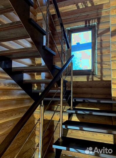 Забежная лестница с установкой