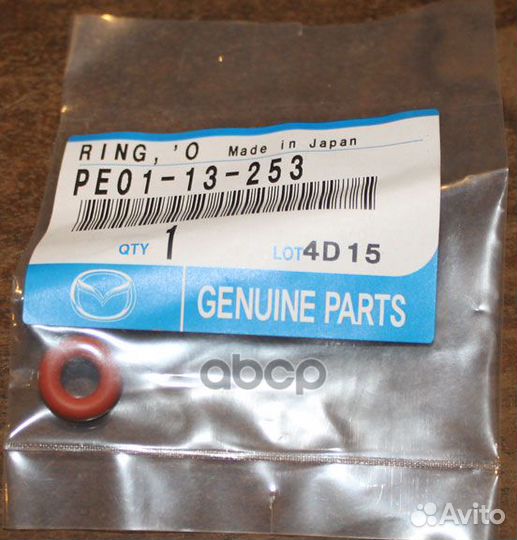 Кольцо уплотнительное топливной форсунки PE0113