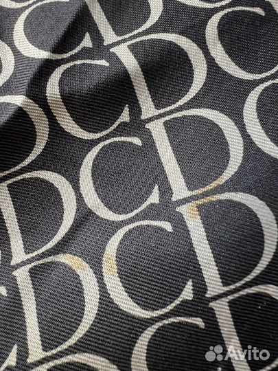 Платок Dior монограмма шелк винтаж