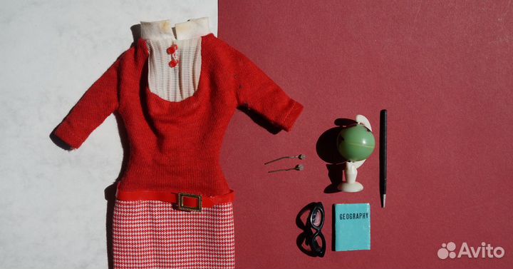 Винтажный аутфит от Барби 1965 года №1622