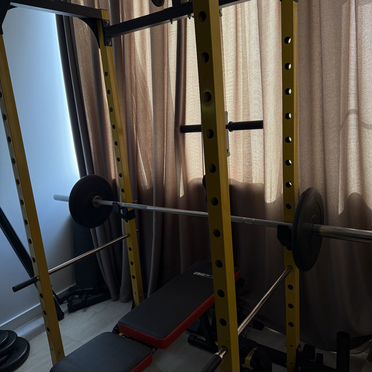 Cиловая рама с комплектом штанги