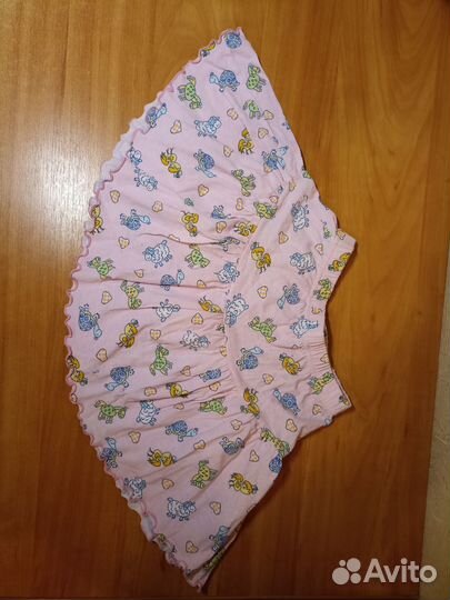 Юбка розовая на 1 -2 года