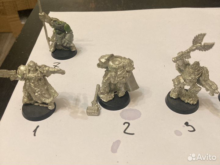 Warhammer 40k space marine’s разные чемпионы