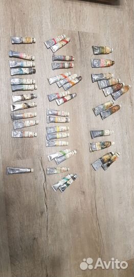 Художественные масляные краски СССР 43шт