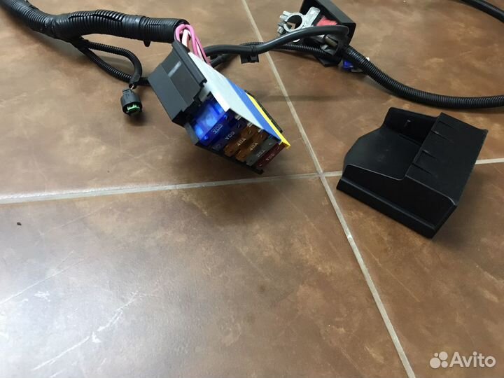 Проводка двигателя Лада Гранта