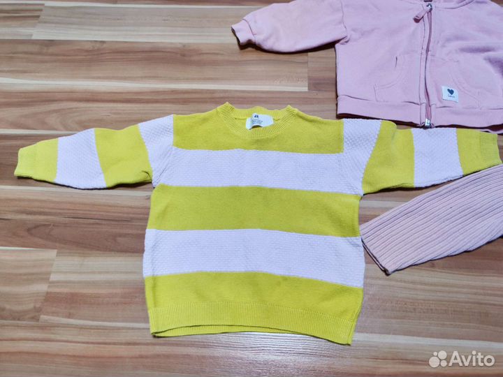 Детские вещи на девочку 80–86 кофта, Дождевик 86