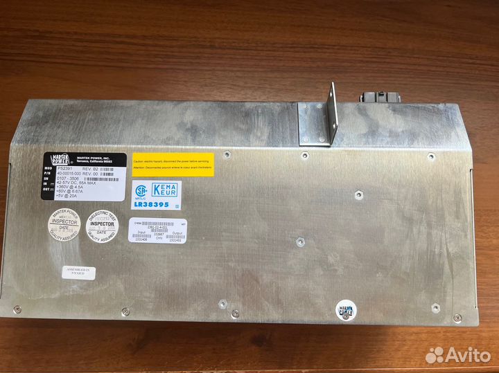 Источник питания Martek Power, 360V, 60V, 5V